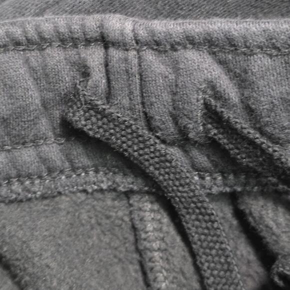 Nike Sweatpants Men’s Medium Black Fleece Cotton Blend Jogger - Picture 7 of 8